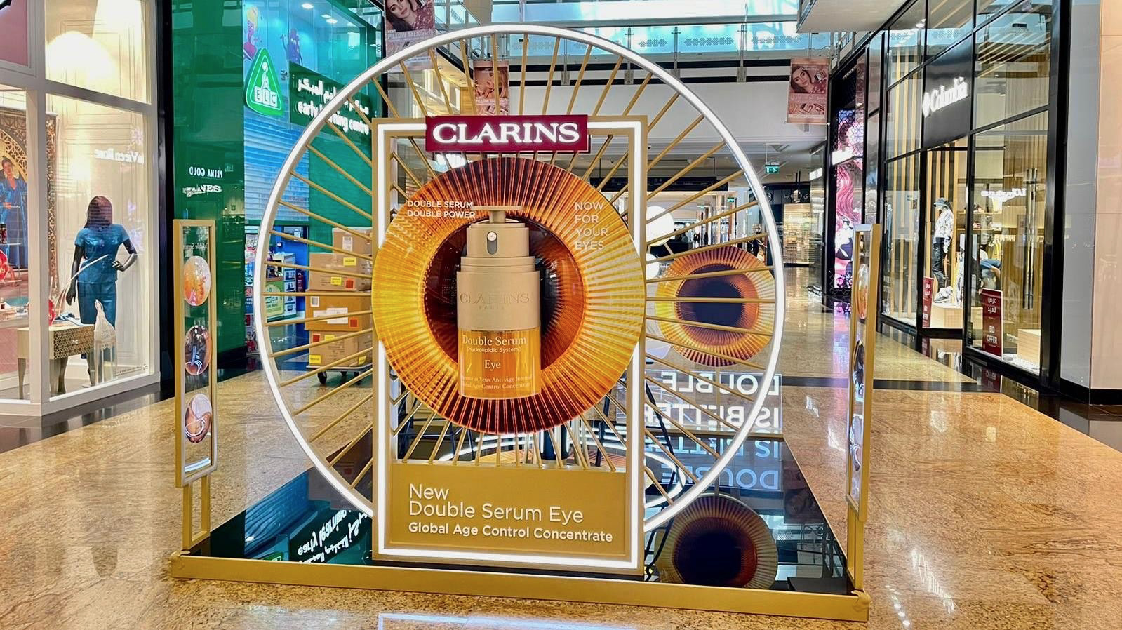 tph clarins pop up