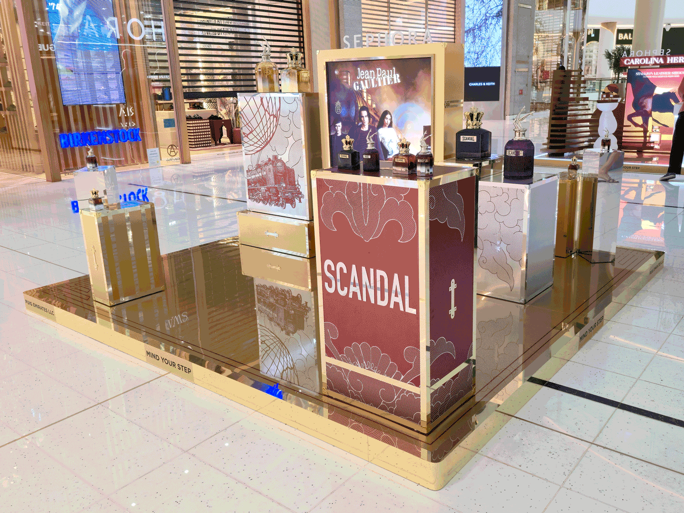 jean paul gaultier scandal, dubai mall