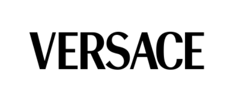 versace text logo