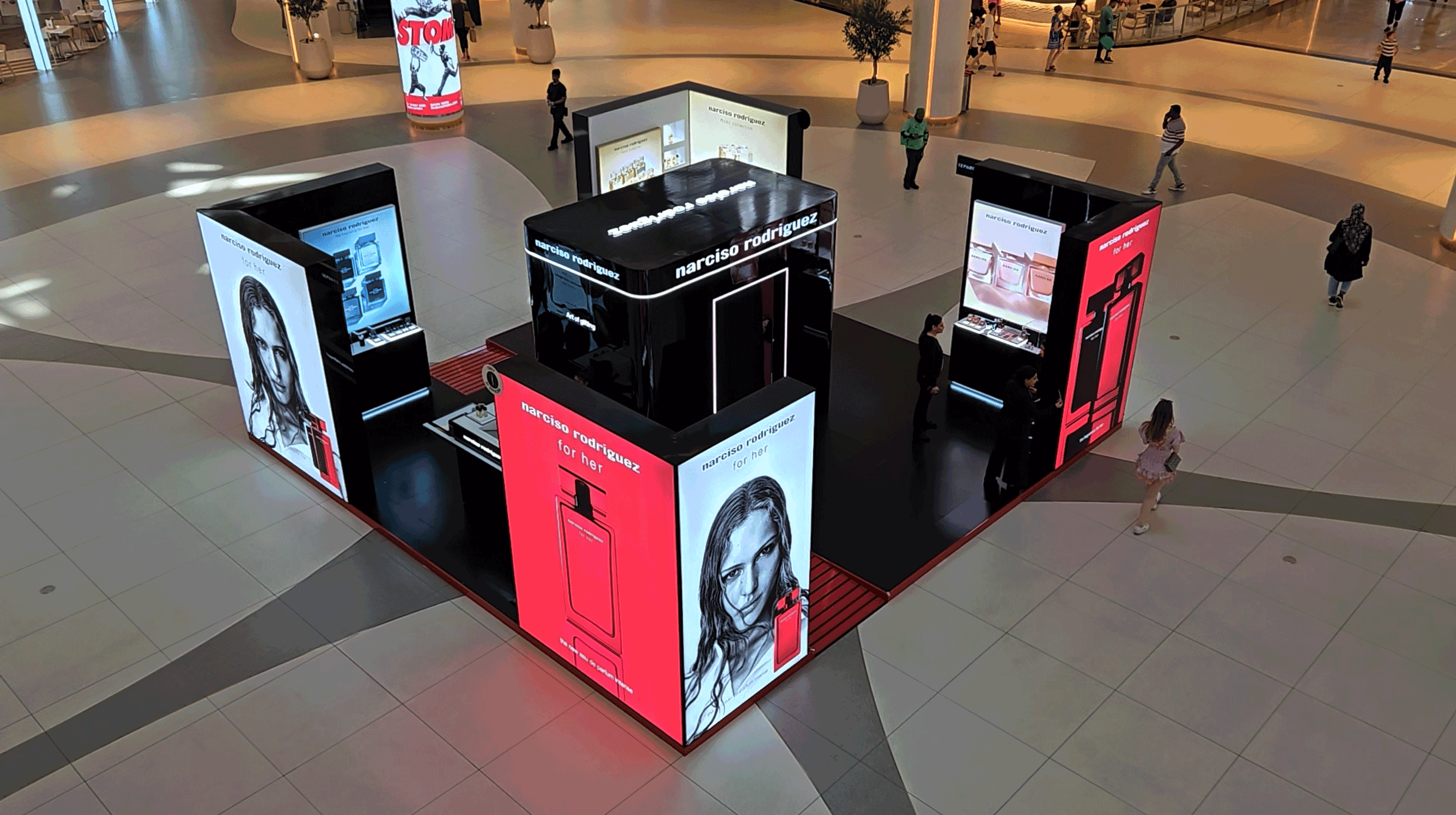 tph narciso rodriguez podium dubai mall