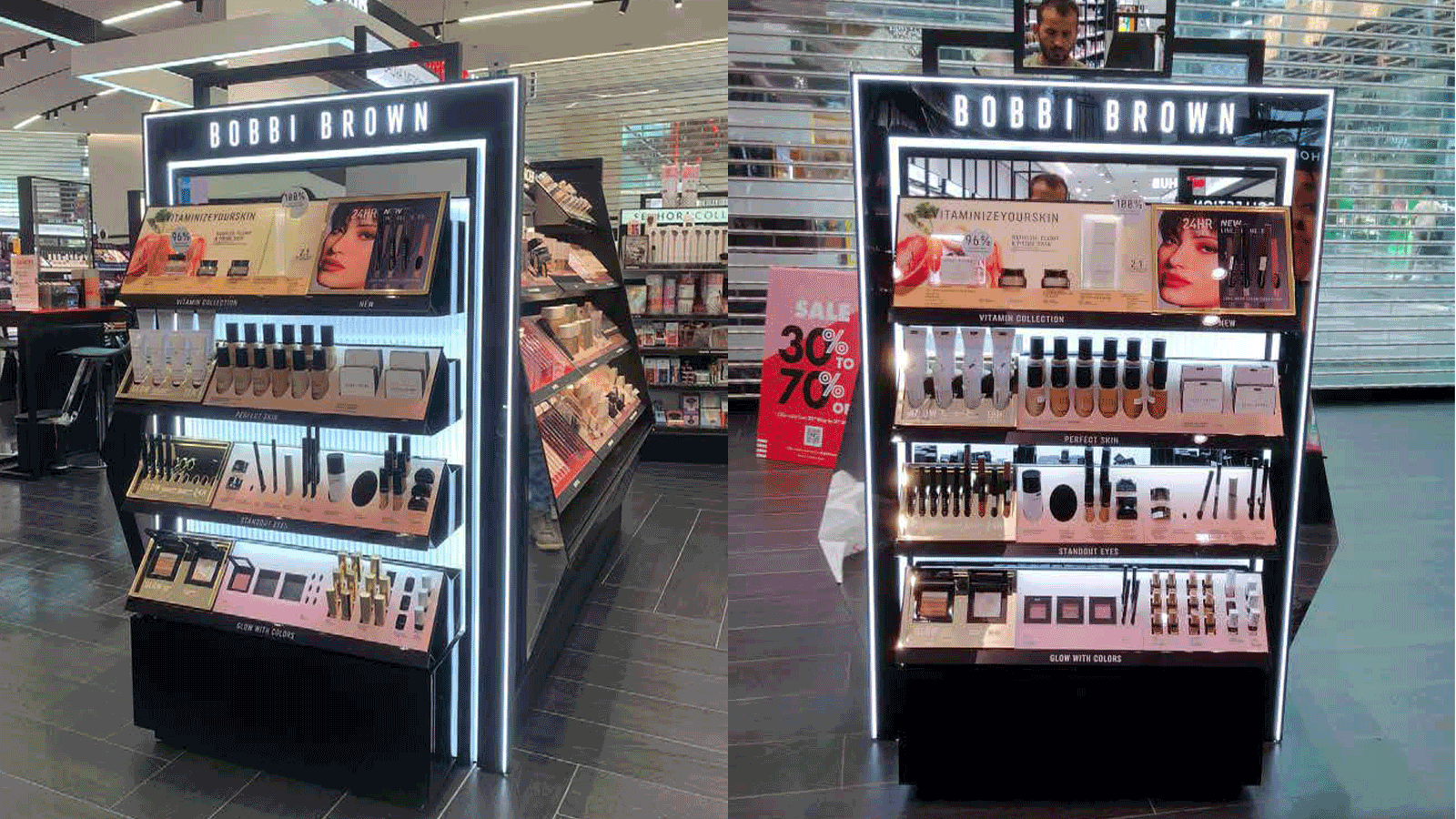 tph bobbi brown retail display