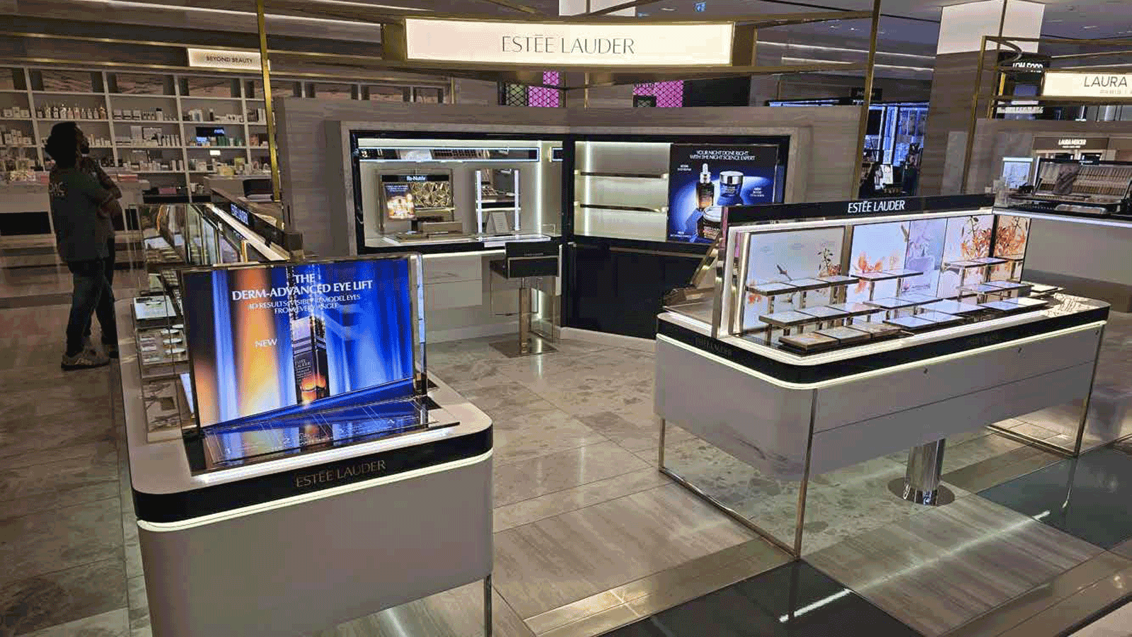 tph estee lauder retail display