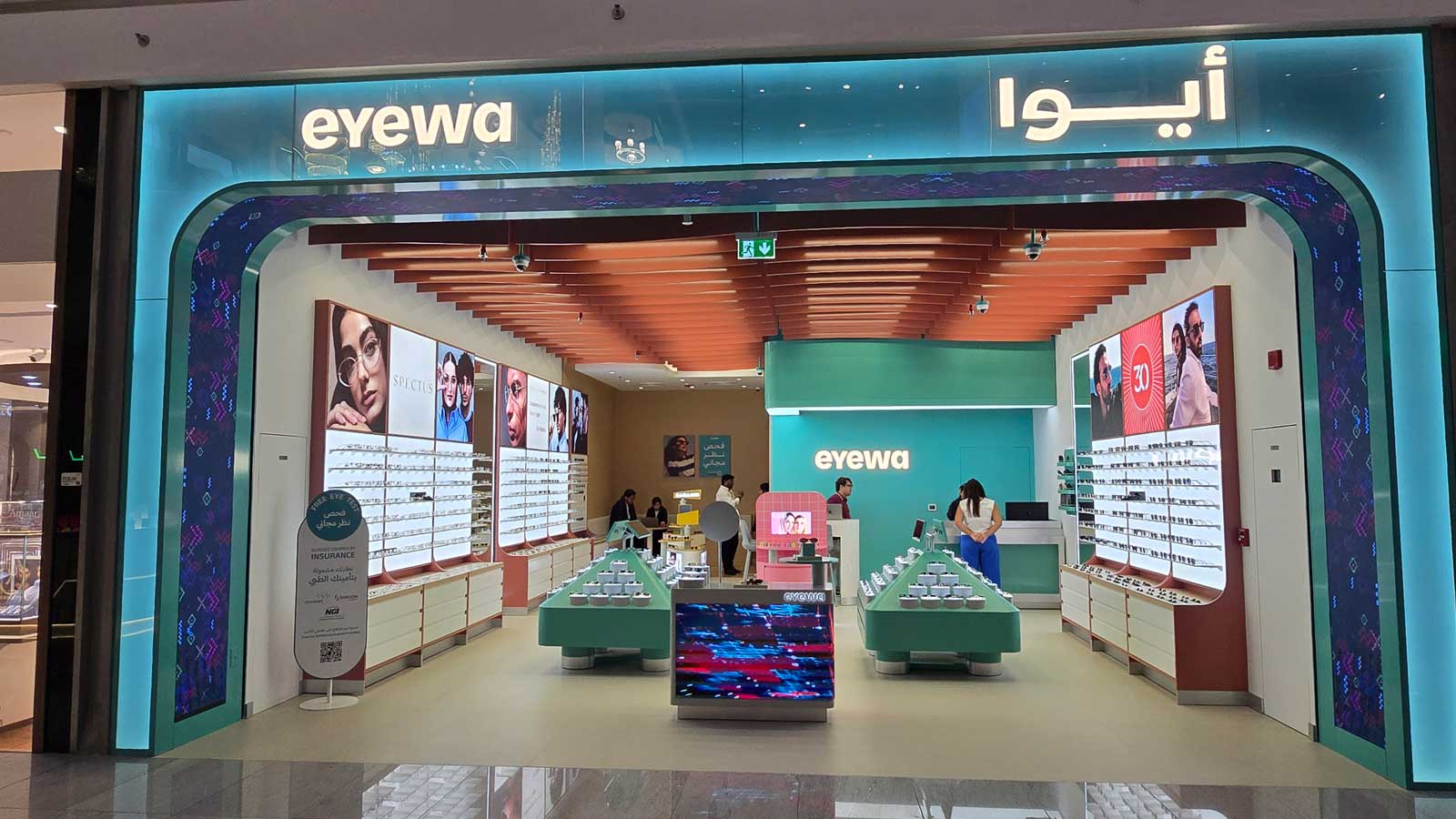 tph eyewa fitout festival plaza